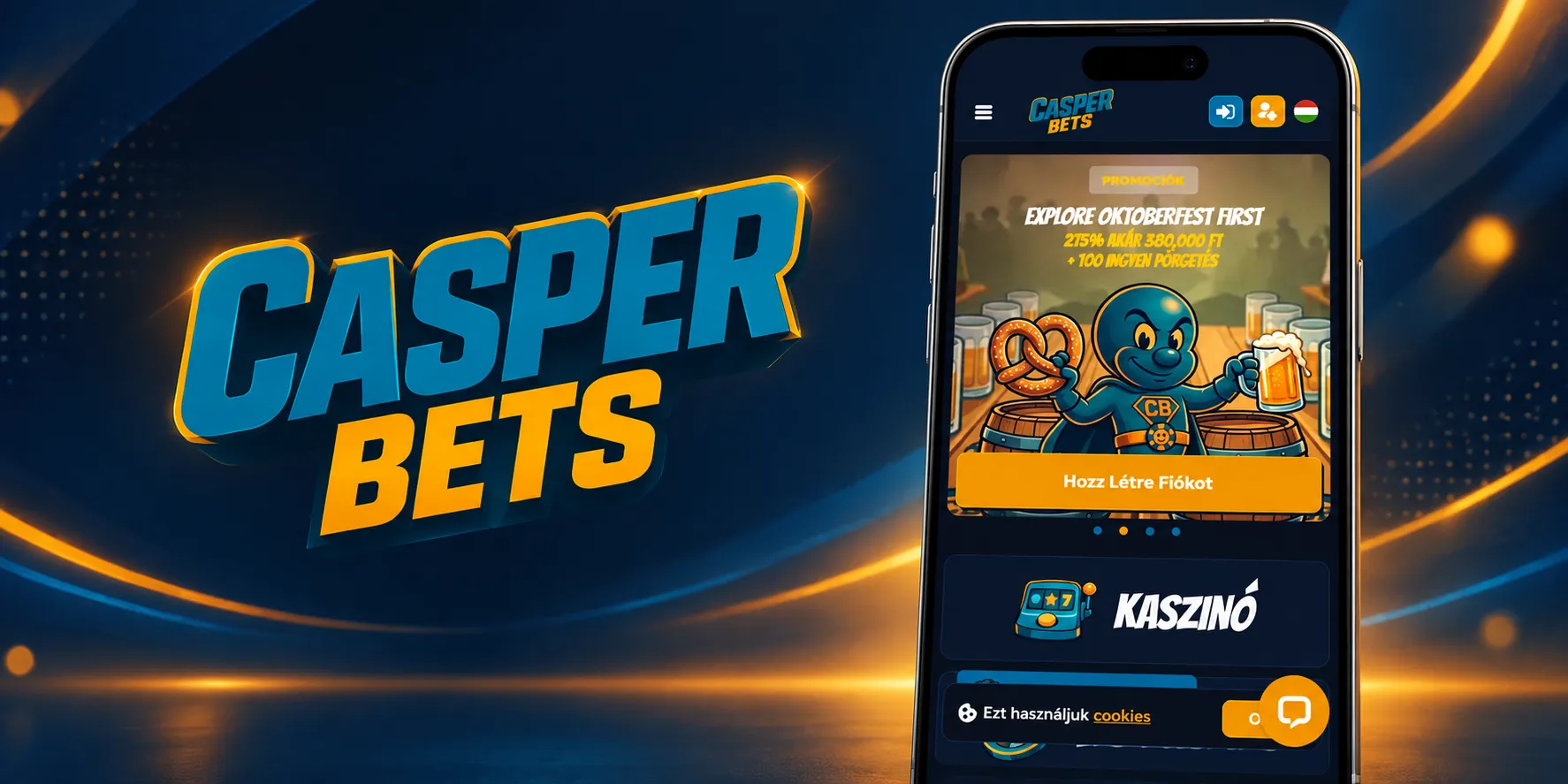 CasperBets Casino App-Screenshot